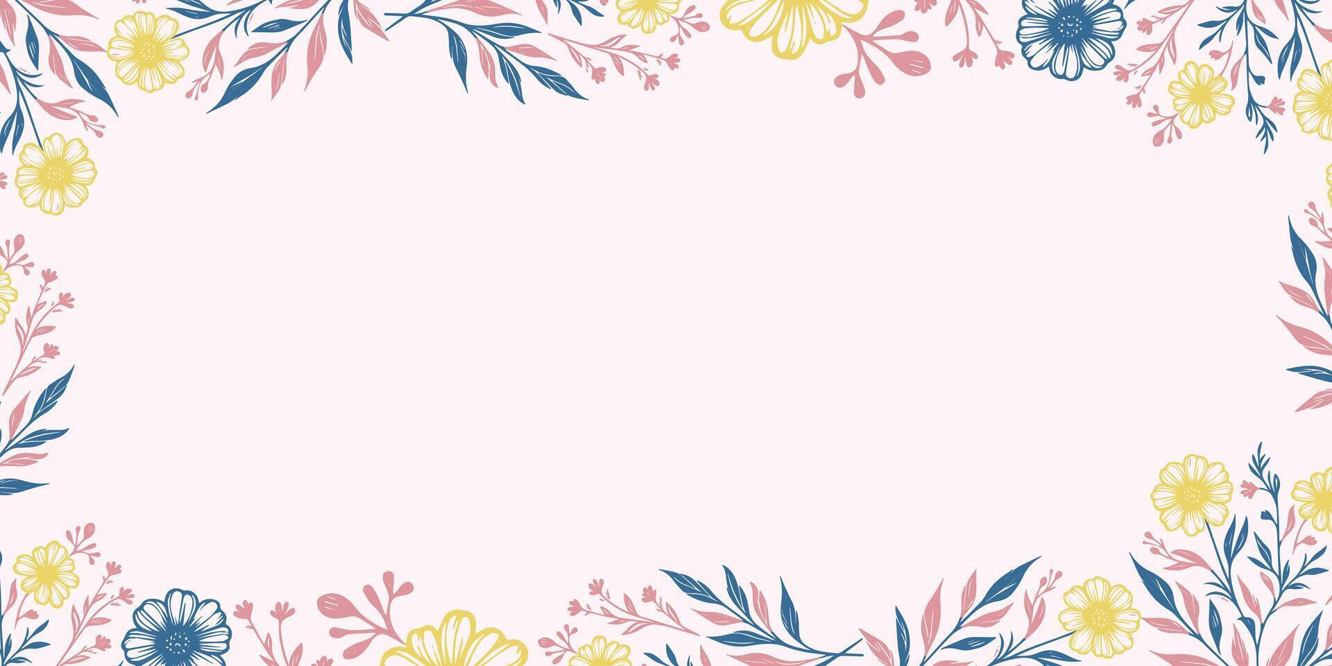 tropical floral background for textile and fashion wall.elegant abstract nature design for card.poster template for scrapbook and wedding frame vector