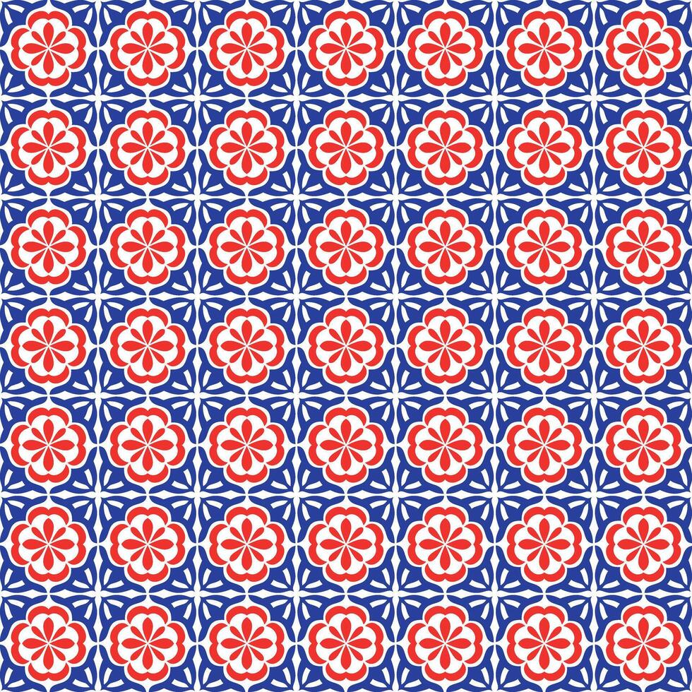 Beautiful Seamless Floral Pattern for Wallpaper, Wrapping Paper, and Craft, Cute and Simple Hand Drawn Flower Pattern vector