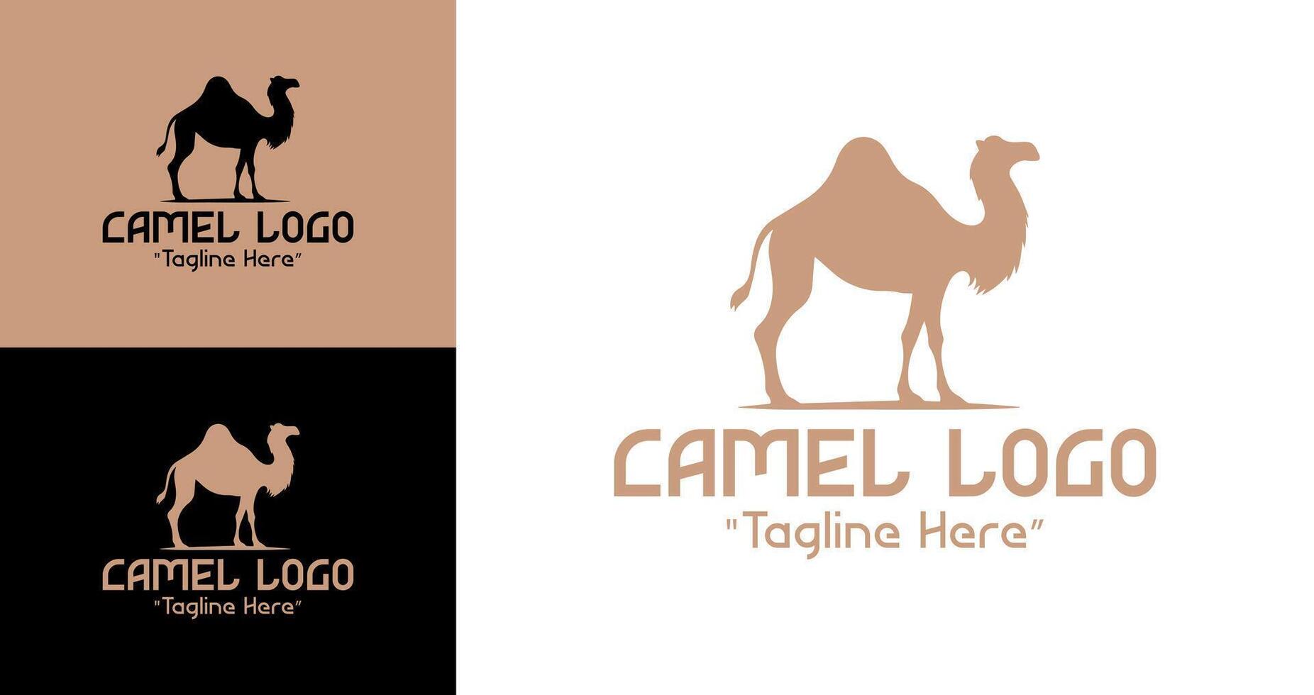 Premium Camel Logo Design for Business and Brand Identity Solutions vector