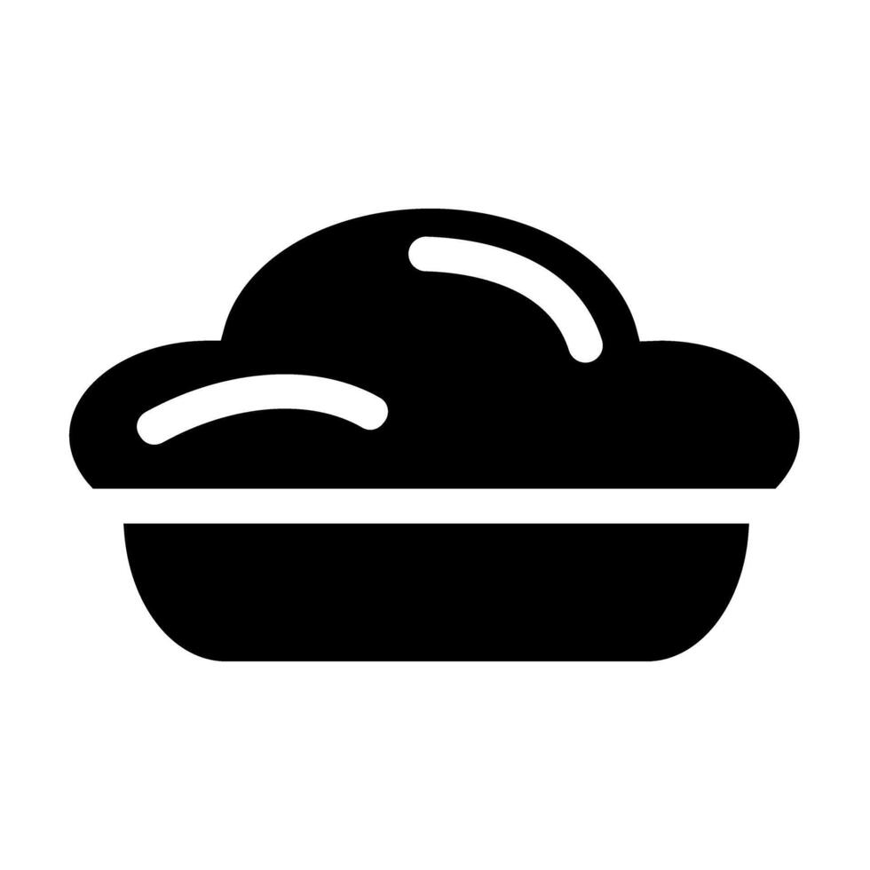 Pie icon . Tart illustration sign collection. Pasty symbol. gateau logo design. vector