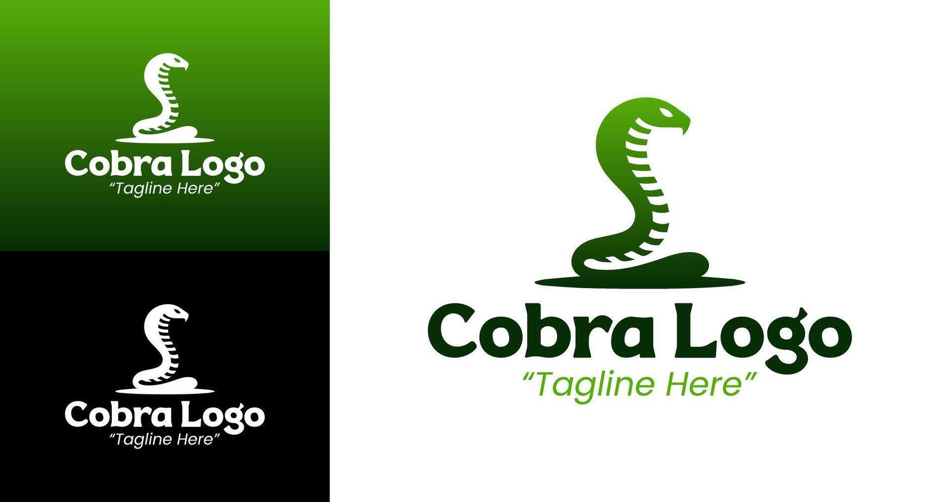 Professional and Creative Cobra Logo Design for Branding and Business vector