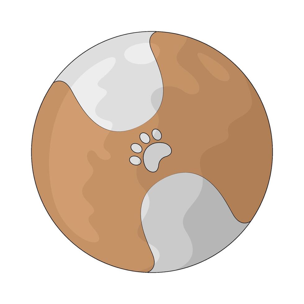 pet balls illustration vector