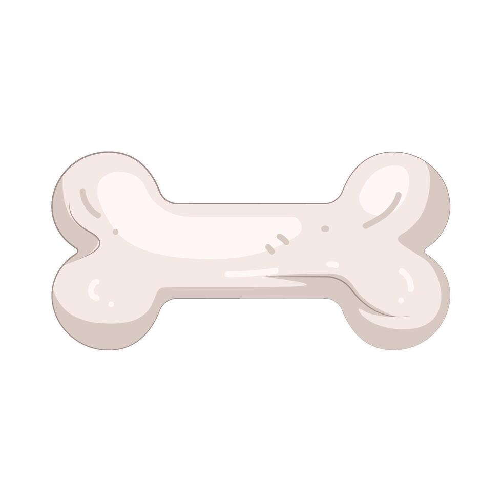Illustration of dog bone vector