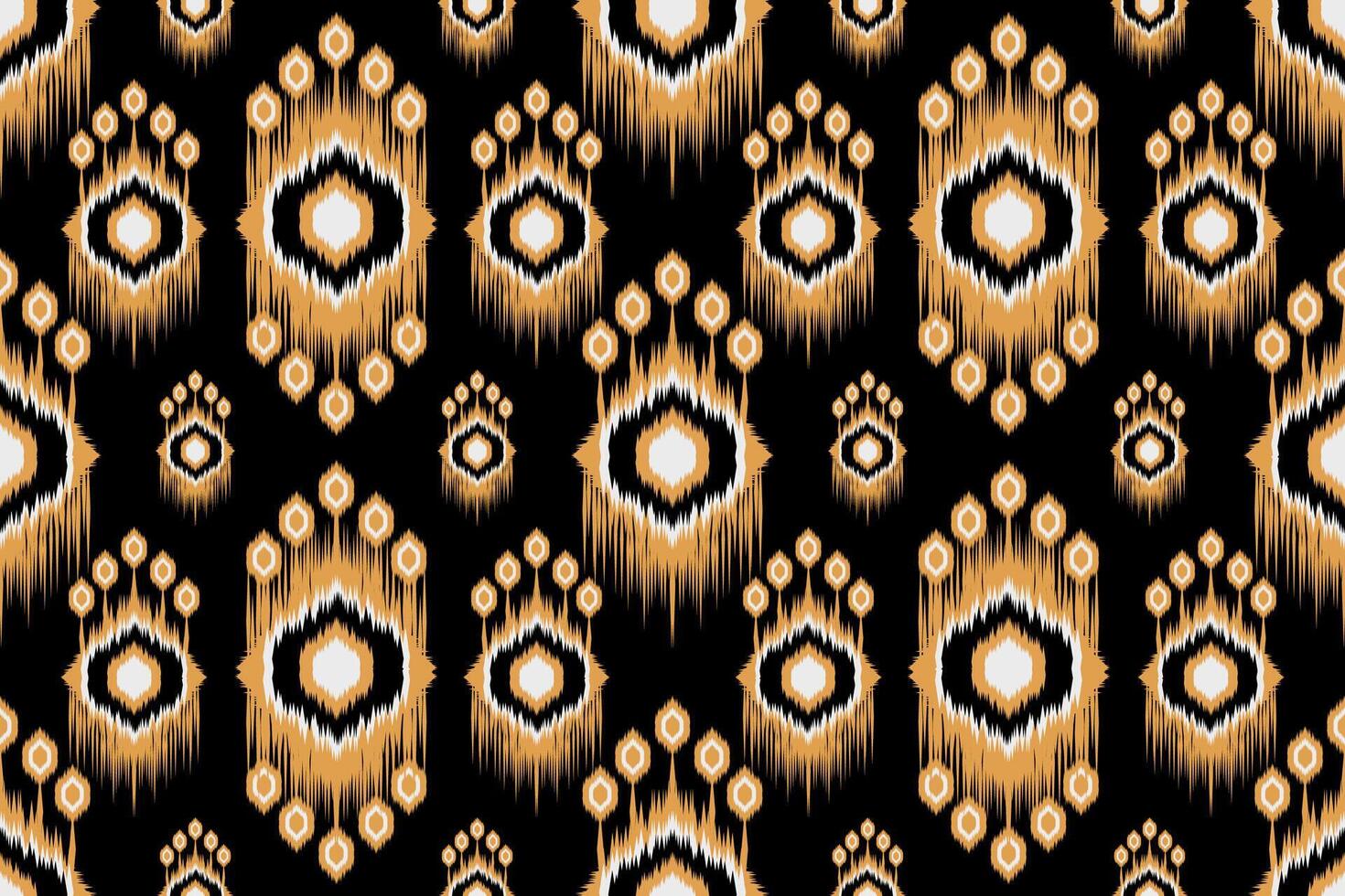 Native Abstract Ikat Pattern. Traditional geometric Ethnic pattern seamless for cloth, textile, fabrics vector