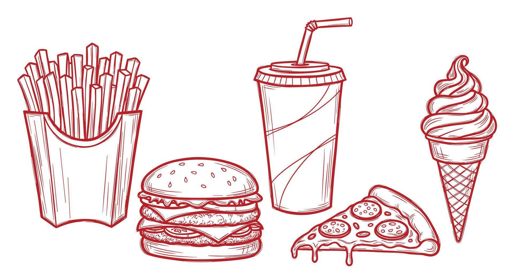 An Overview of Diverse Culinary Delights From Around The World With Tasty Dishes vector