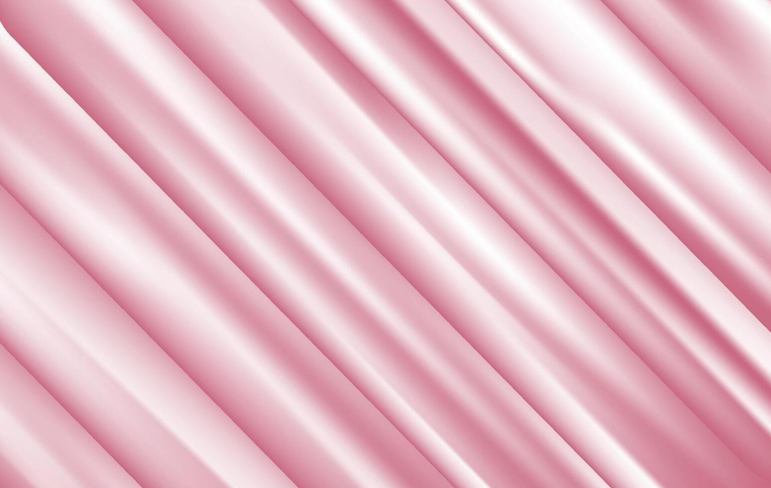 Pink Fabric Drapery with Soft Folds vector