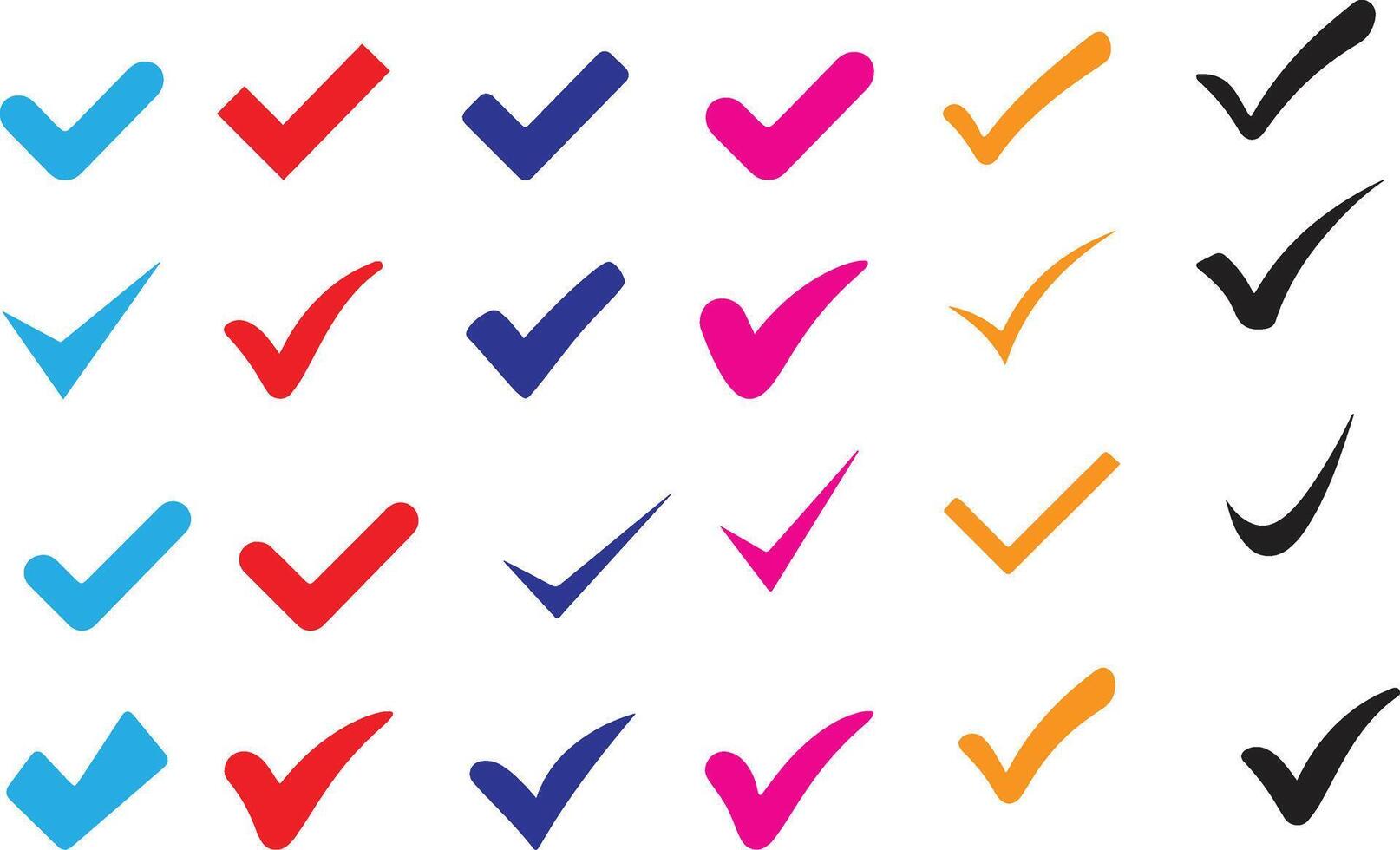 check mark icon vector
