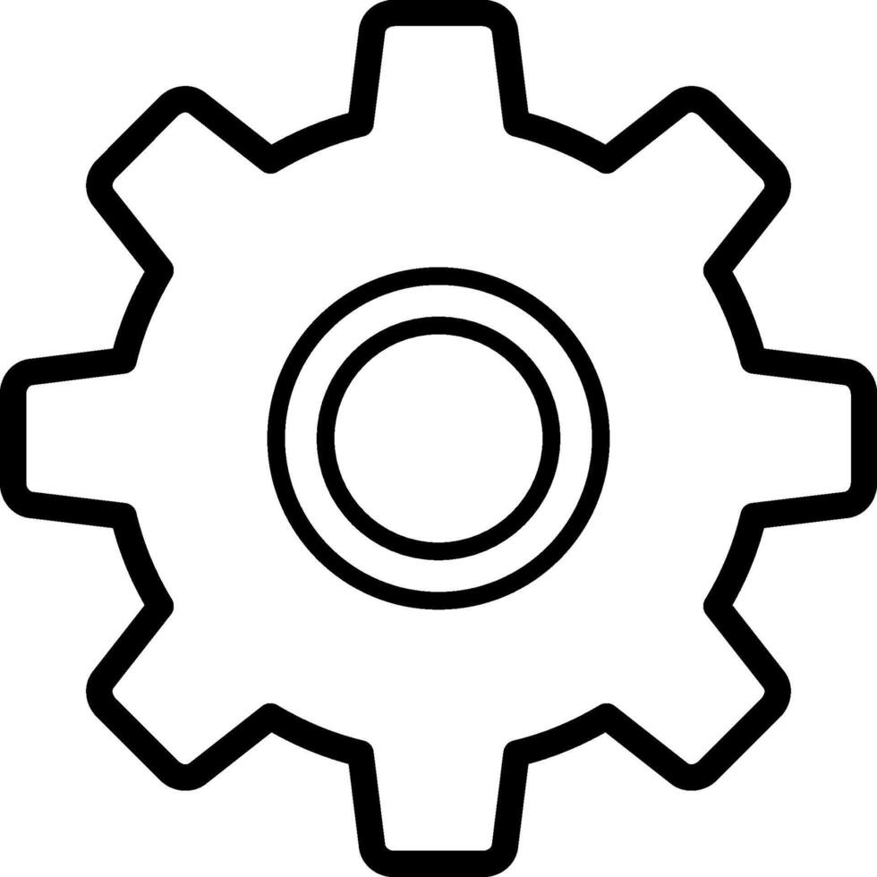 Settings icon - Gear icon design vector