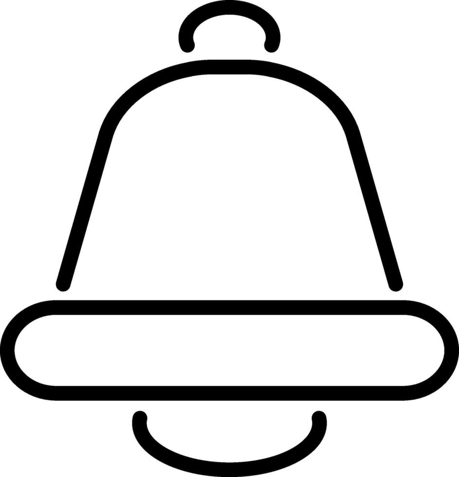 Alarm bell notification icon vector