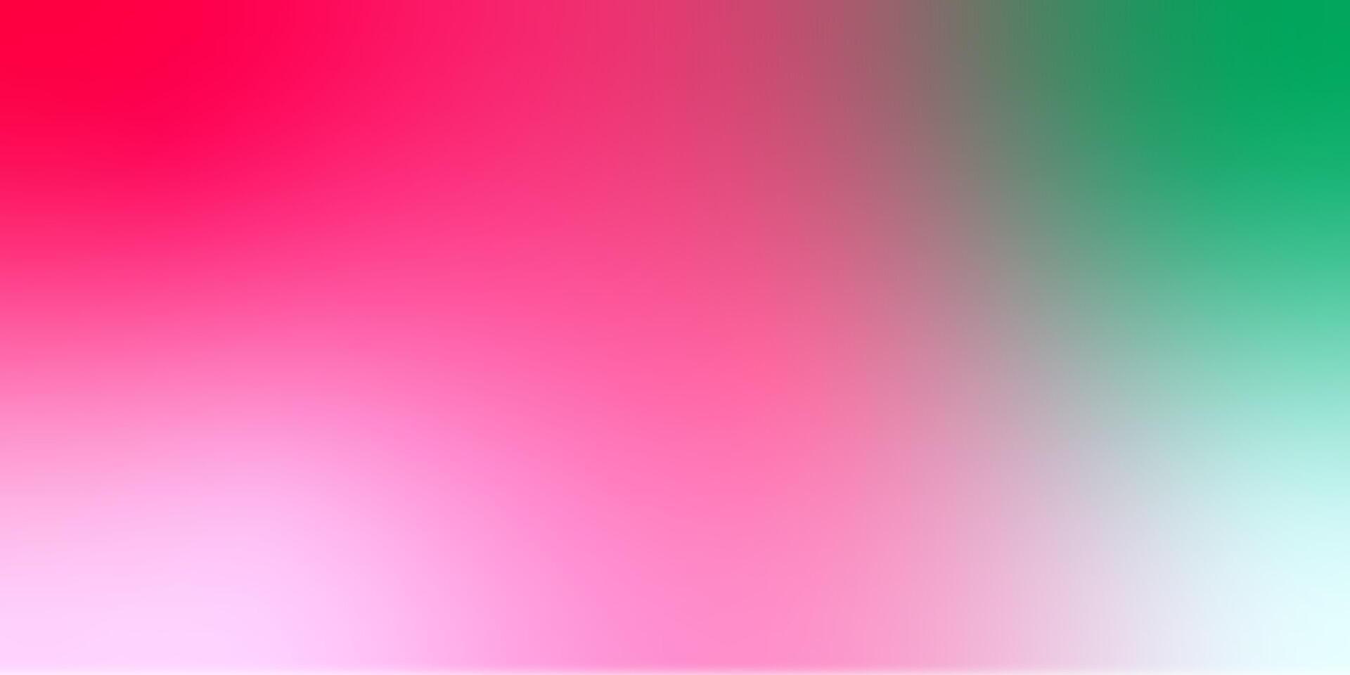 Colorful Gradient Background in Pink and Green Tones With Soft Blending Effects vector