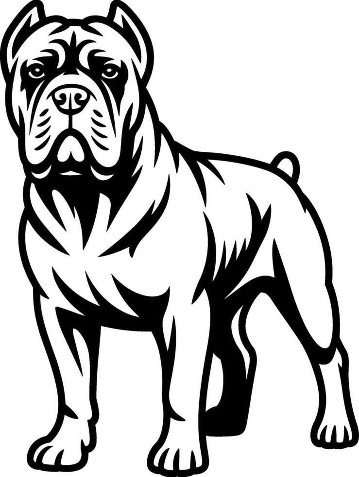 Bulldog dog clipart - dog clipart vector