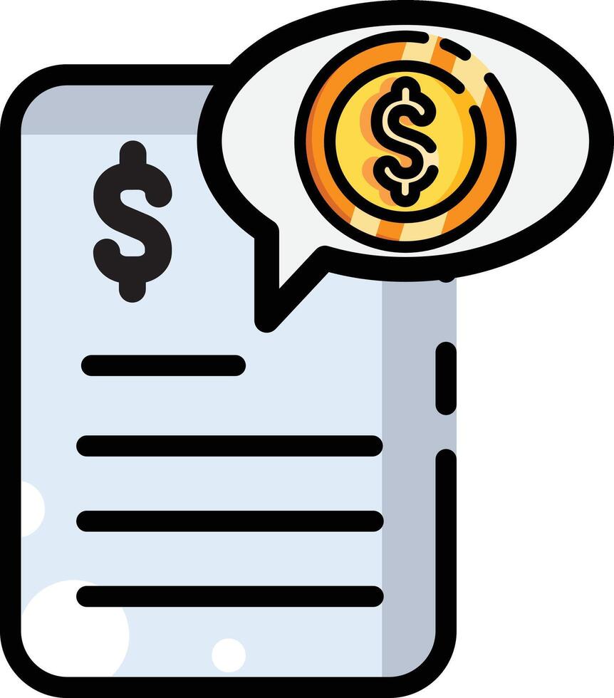 Made in uk a receipt featuring a dollar sign and gold coin icon. vector