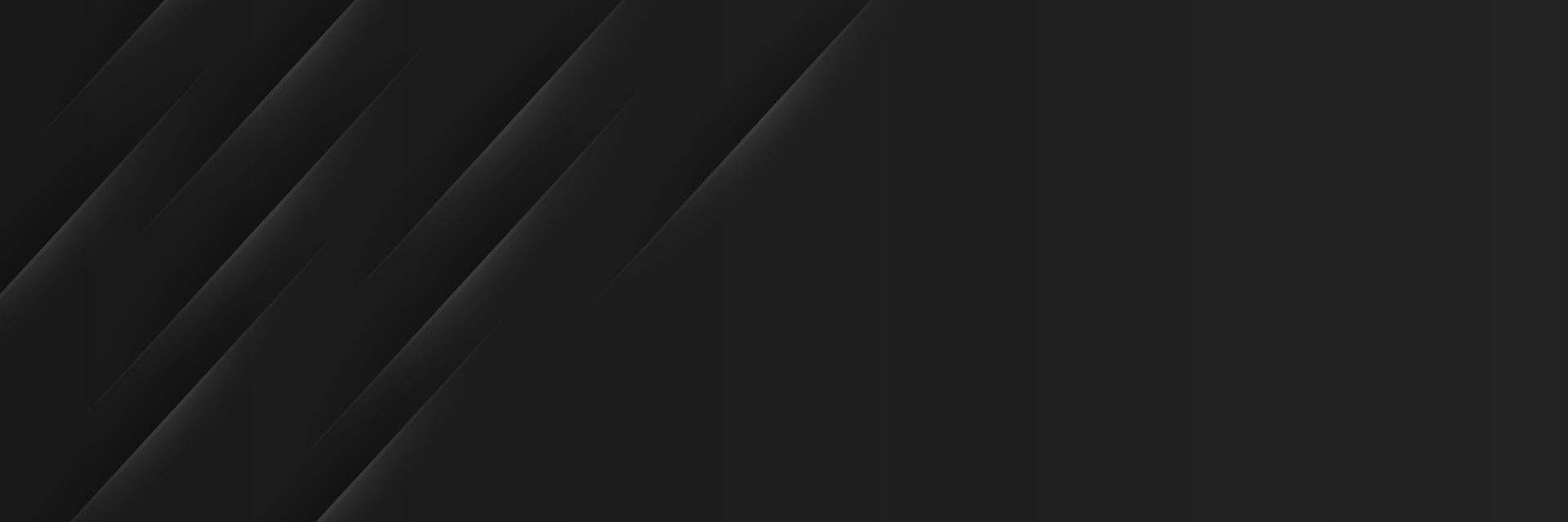 Black abstract background with dark concept. vector