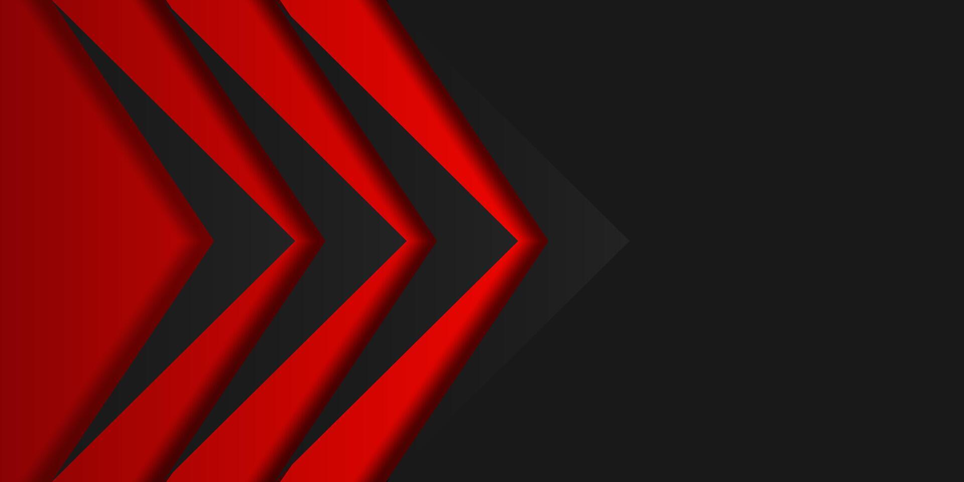 abstract metallic red shiny color black frame layout modern tech design template background vector