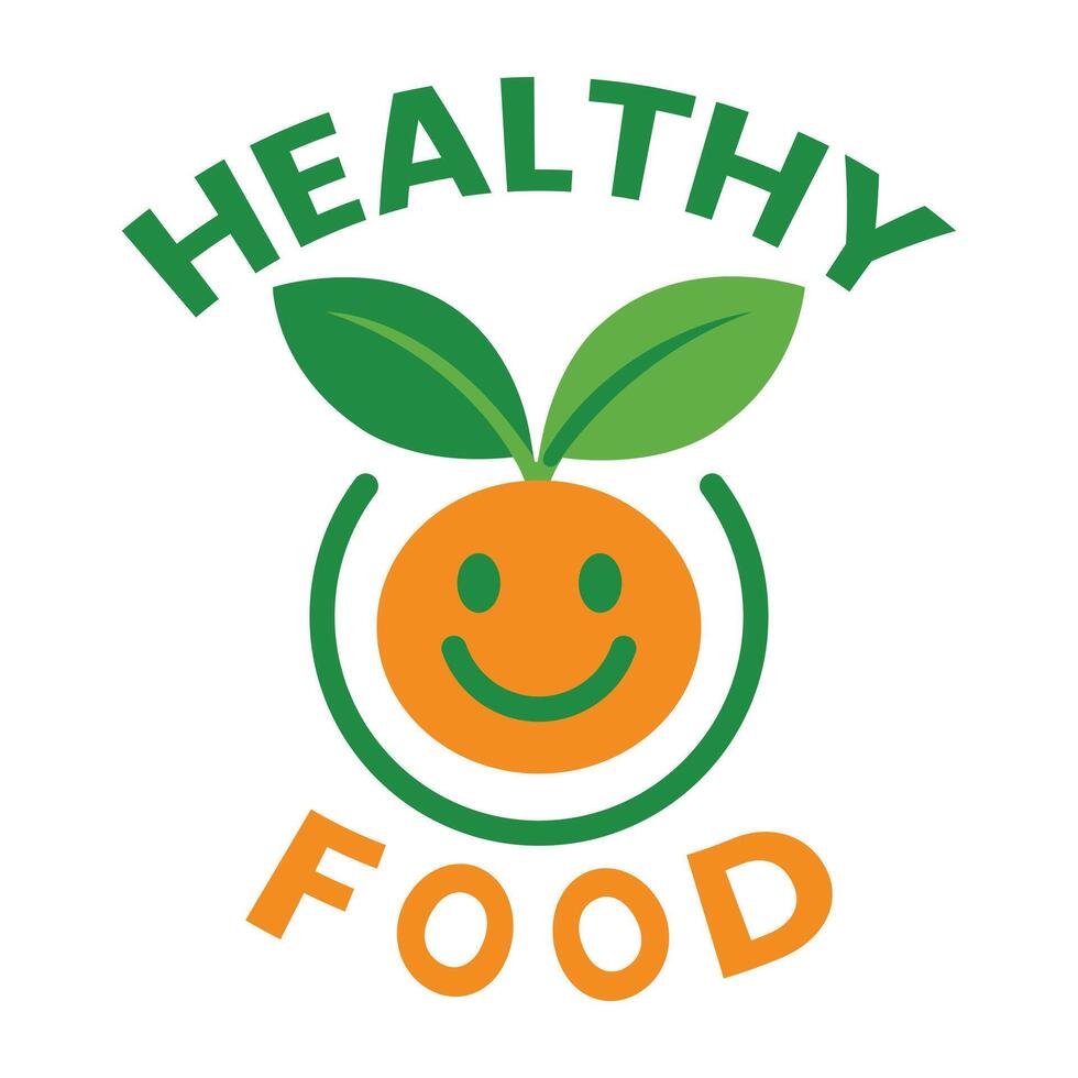 Healthy Food Logo Design for Food and Restaurant Brand vector