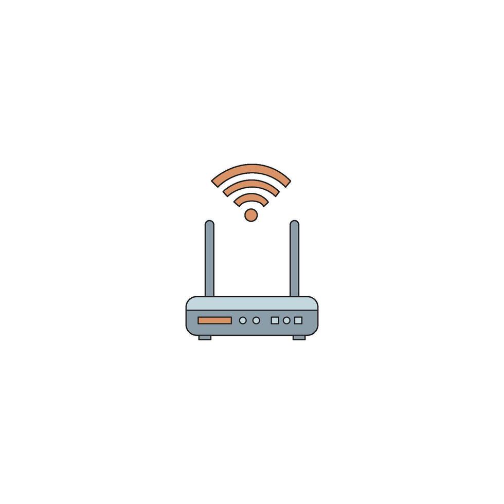Wireless Router Connectivity vector