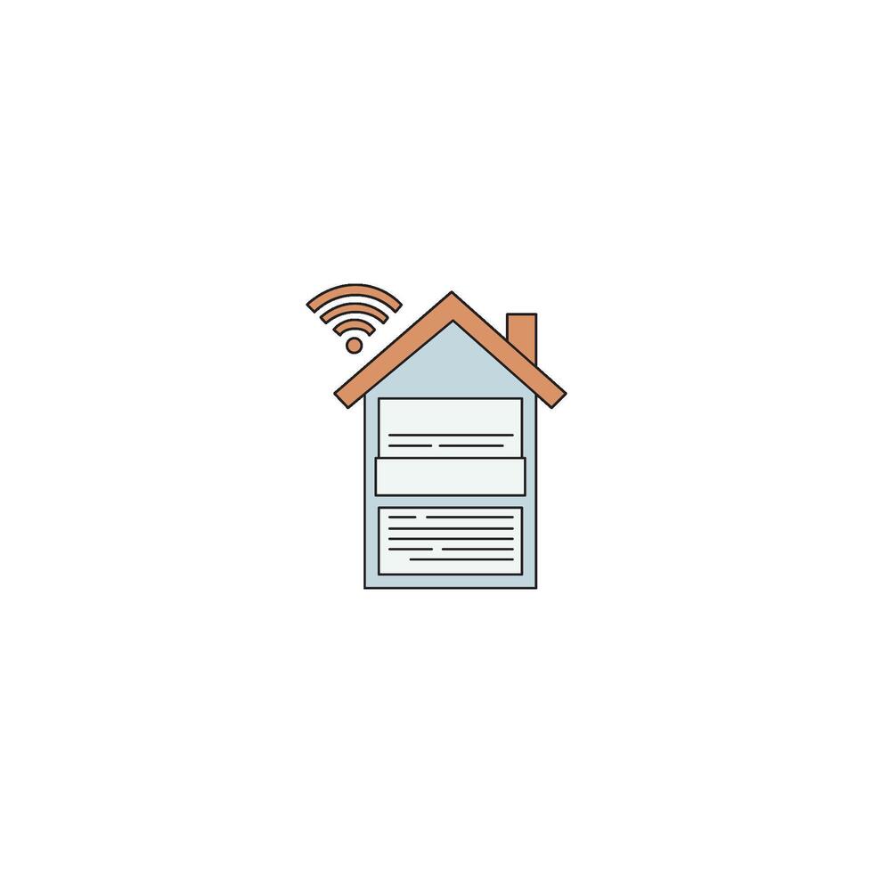 Home Office Connectivity vector