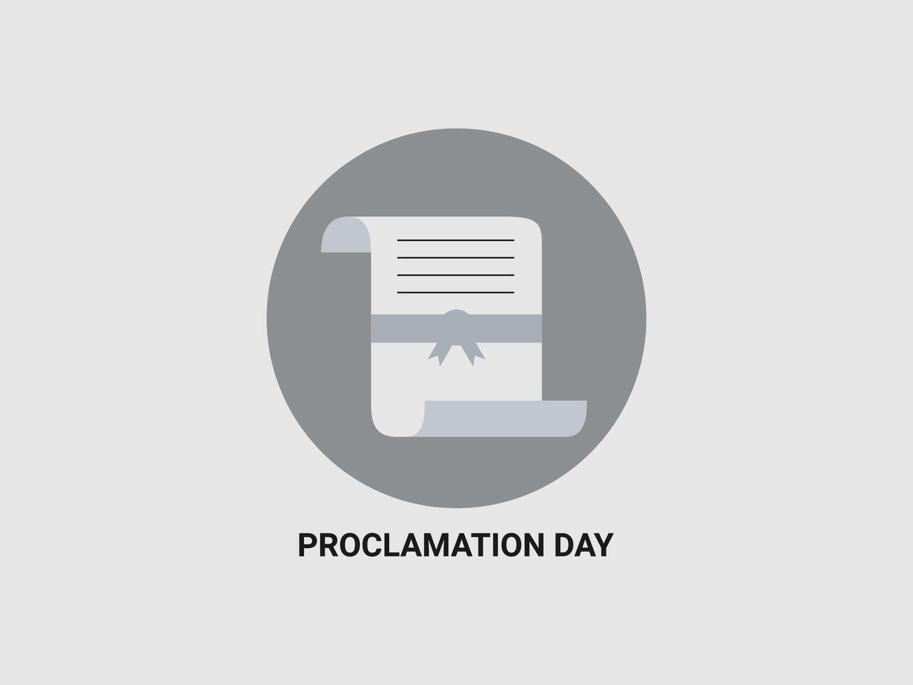 A scroll or proclamation document tied with a ribbon and a seal vector