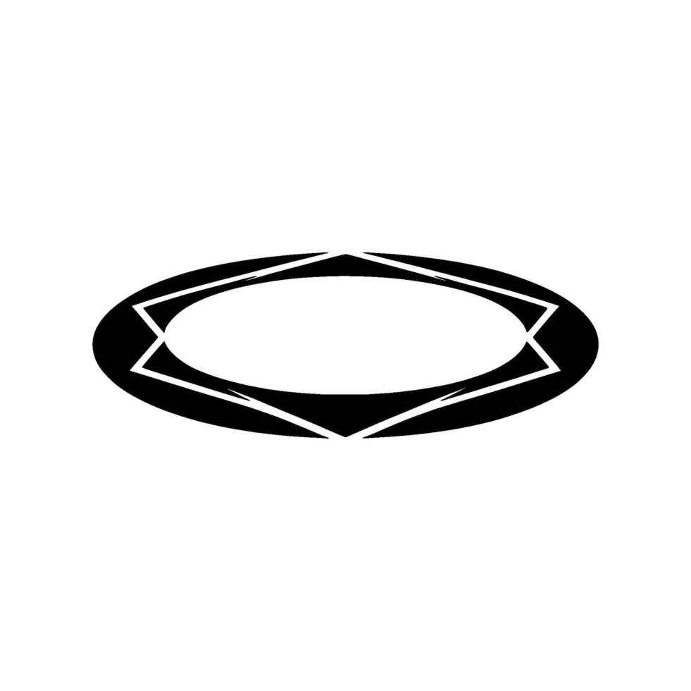 Minimalist Abstract Black White Geometric vector