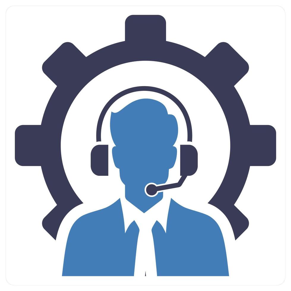 SEO Services icon concept in blue color vector