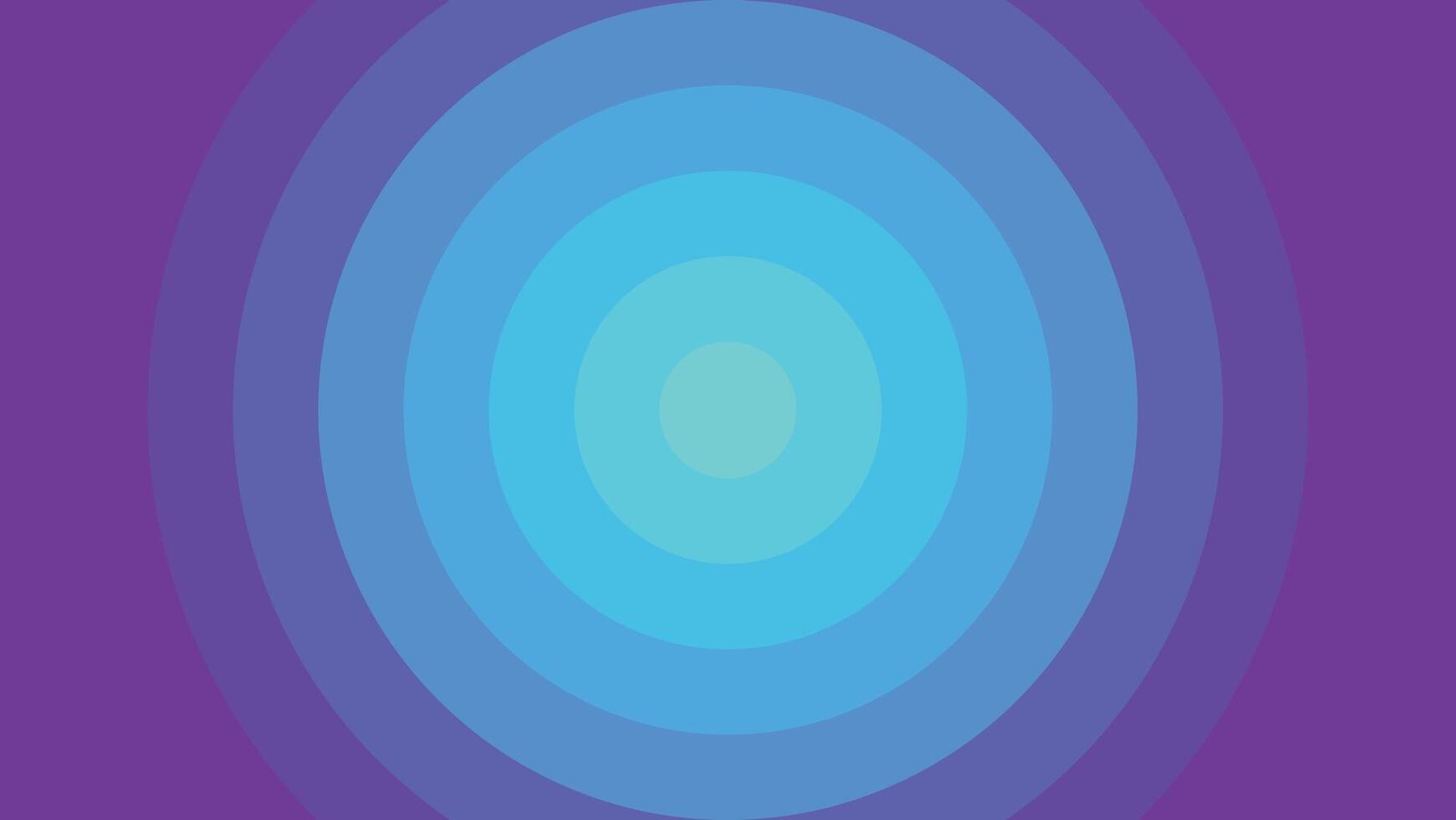 Concentric Circles of Gradient Blues and Purples Radiating from a Central Point vector
