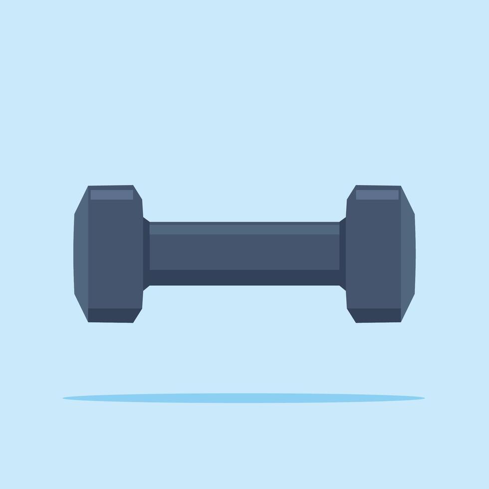 illustration of barbell or dumbbell weights with sand filling for women. design for gym, bodybuilding or sports vector
