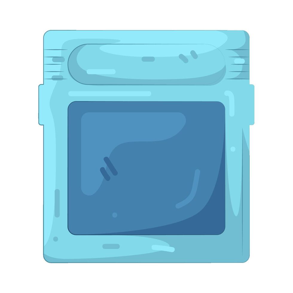 Illustration of Retro Game Cartridge vector