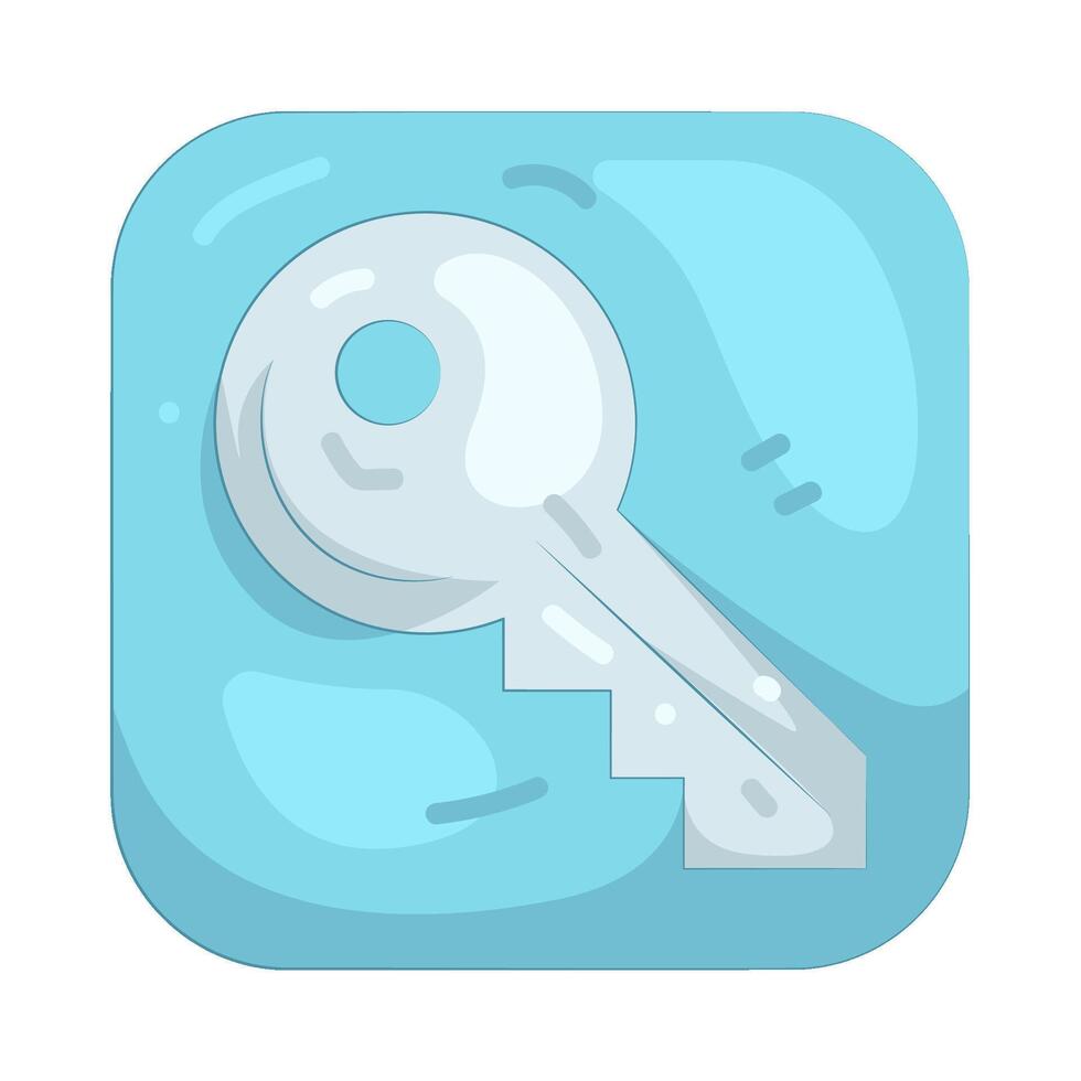 Illustration of Gaming Key vector