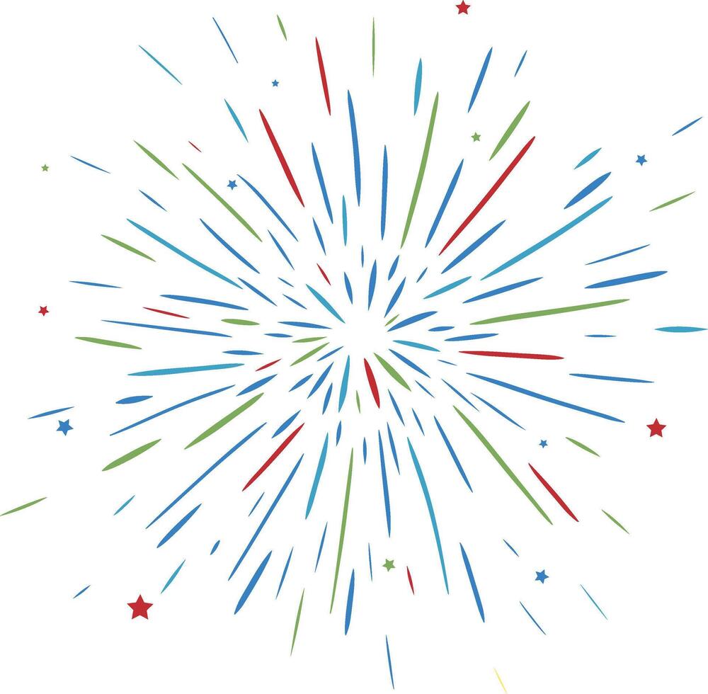 Confetti firework falling composition isolated. graphic line ink illustration. Party festive firework. Carnival confetti isolated on white background. Design for package, cosmetic, textile, cards. vector