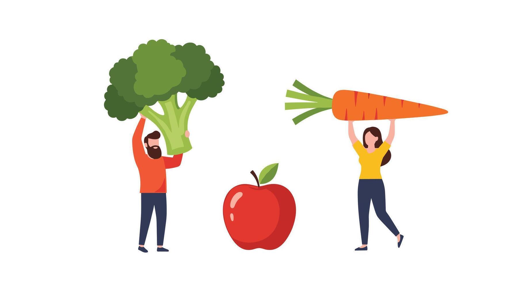 Embracing a Healthy Lifestyle Through Nutritious Foods Choices for a Vibrant Life vector