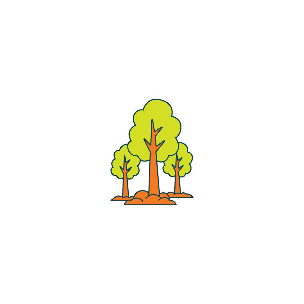 Healthy Forest Ecosystem vector