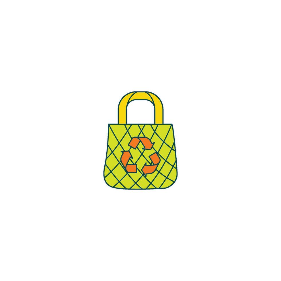 Reusable Shopping Bag vector