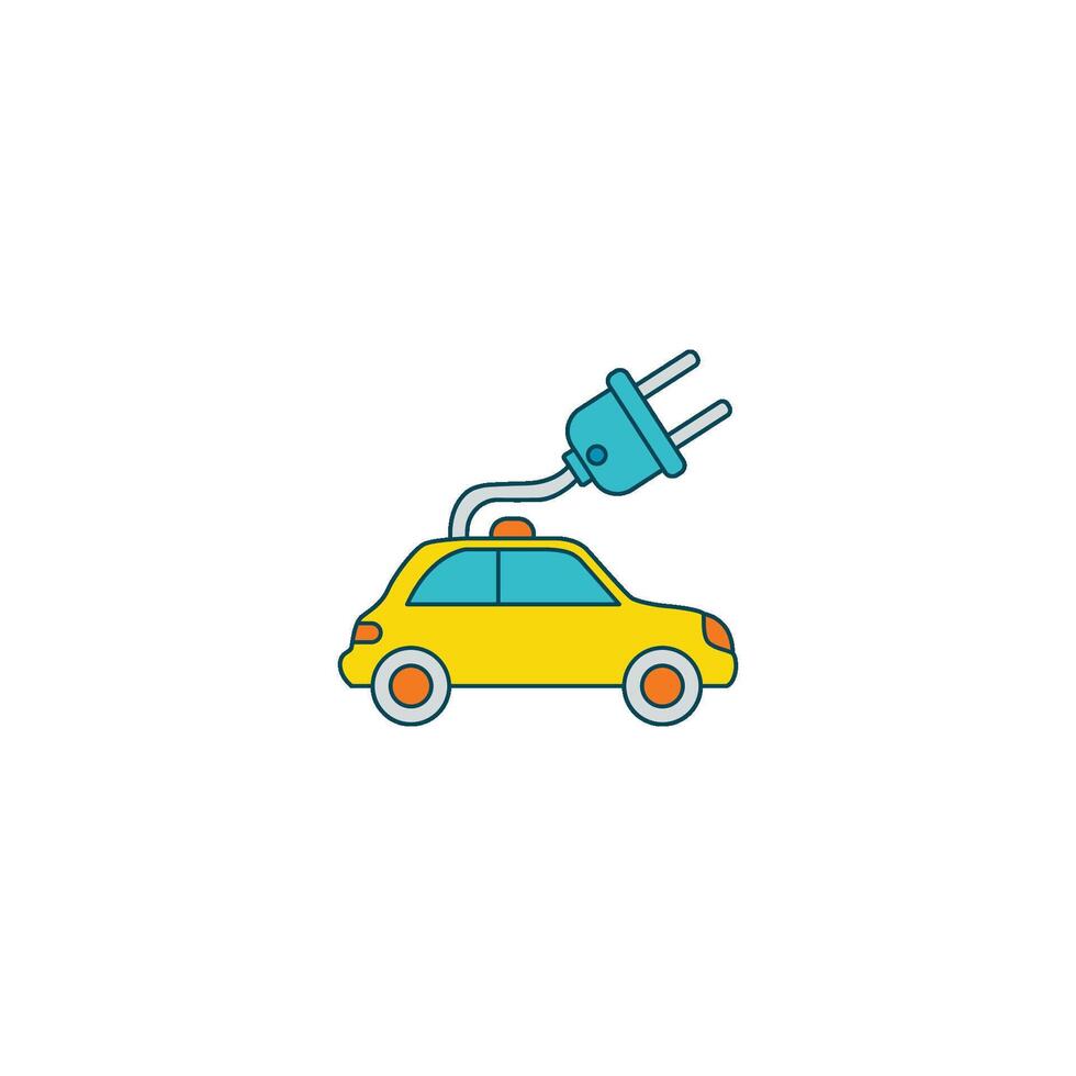 Electric Vehicle Charging vector