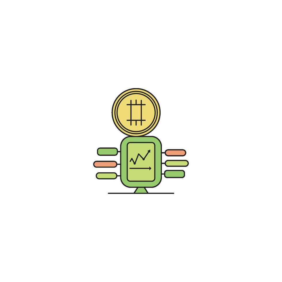 Online Investment Trading Platform vector
