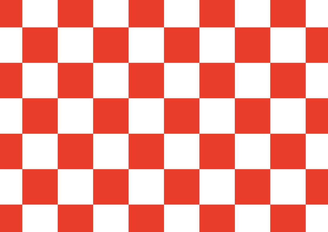 Red and white checkered background Space for selling products, backdrop, wallpaper, background, text. Vintage style background. illustration vector