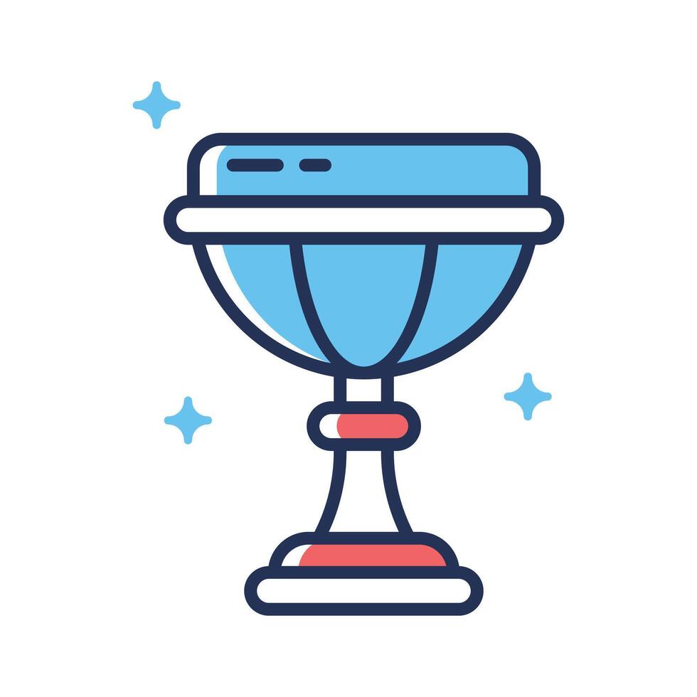 Have a look at this latest flat outline icon of holy grail vector