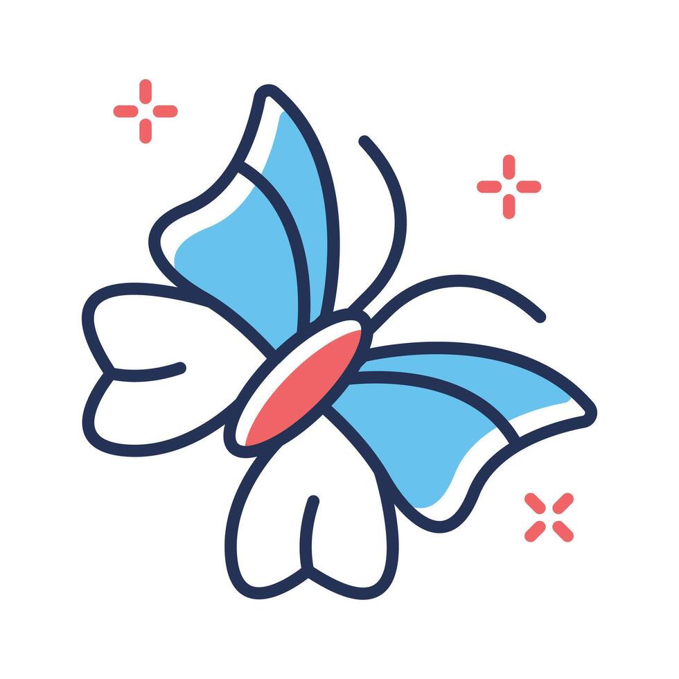 Check out our premium icon of butterfly designed in flat outline style vector