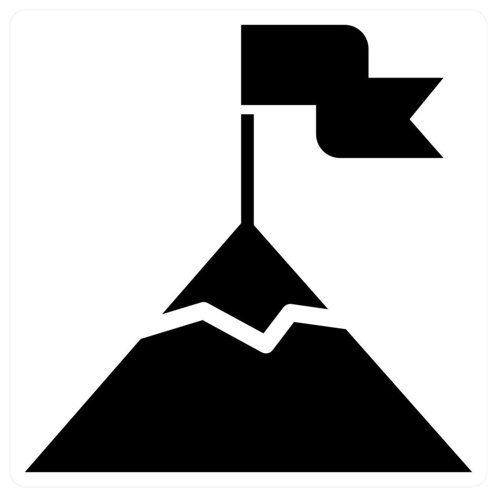 Achievement in black color vector