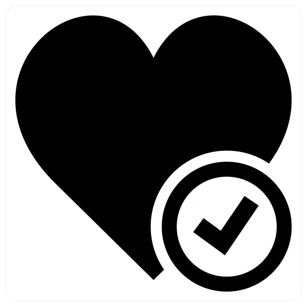 Add To Favorite concept in black color vector