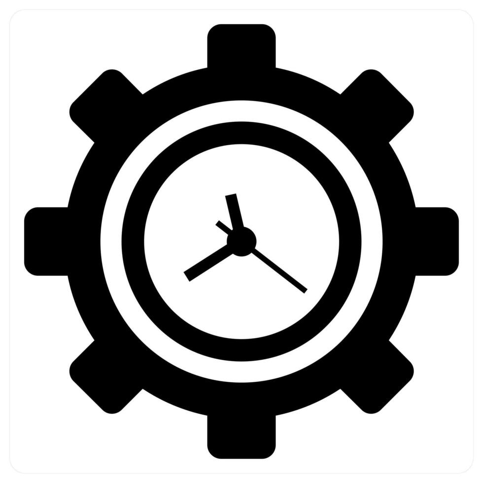 Allocation of Resources icon concept in black color vector