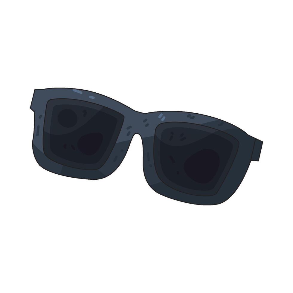 illustration of simple sunglasses vector