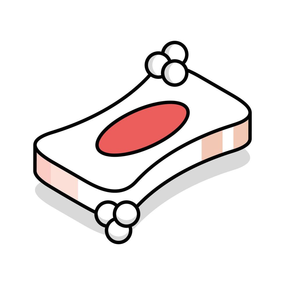 Check out this isometric style icon of soap vector