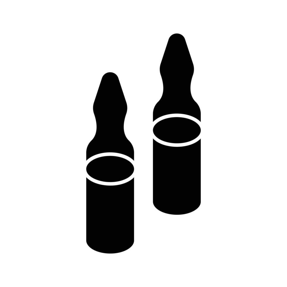 A trendy isometric style icon for medicine vials. vector
