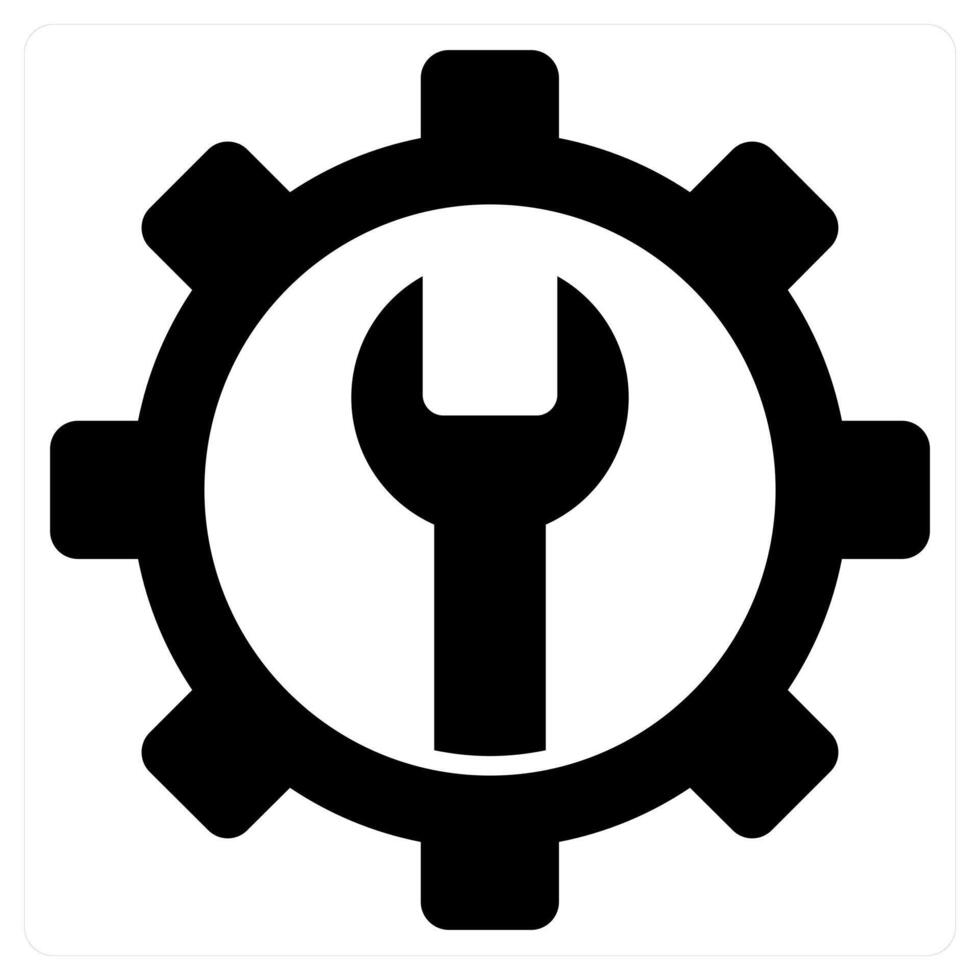 Development icon concept in black color vector