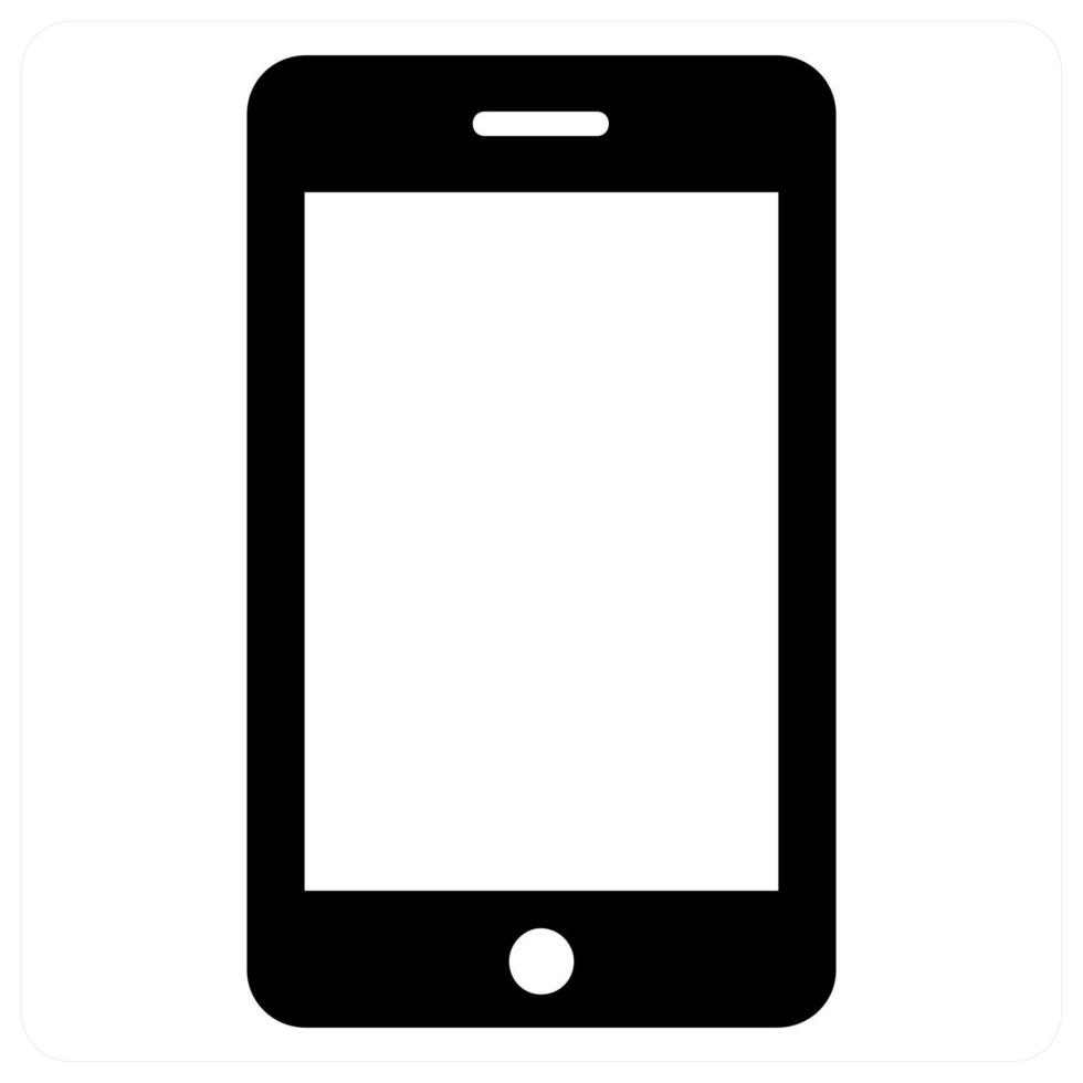 Device icon concept in black color vector