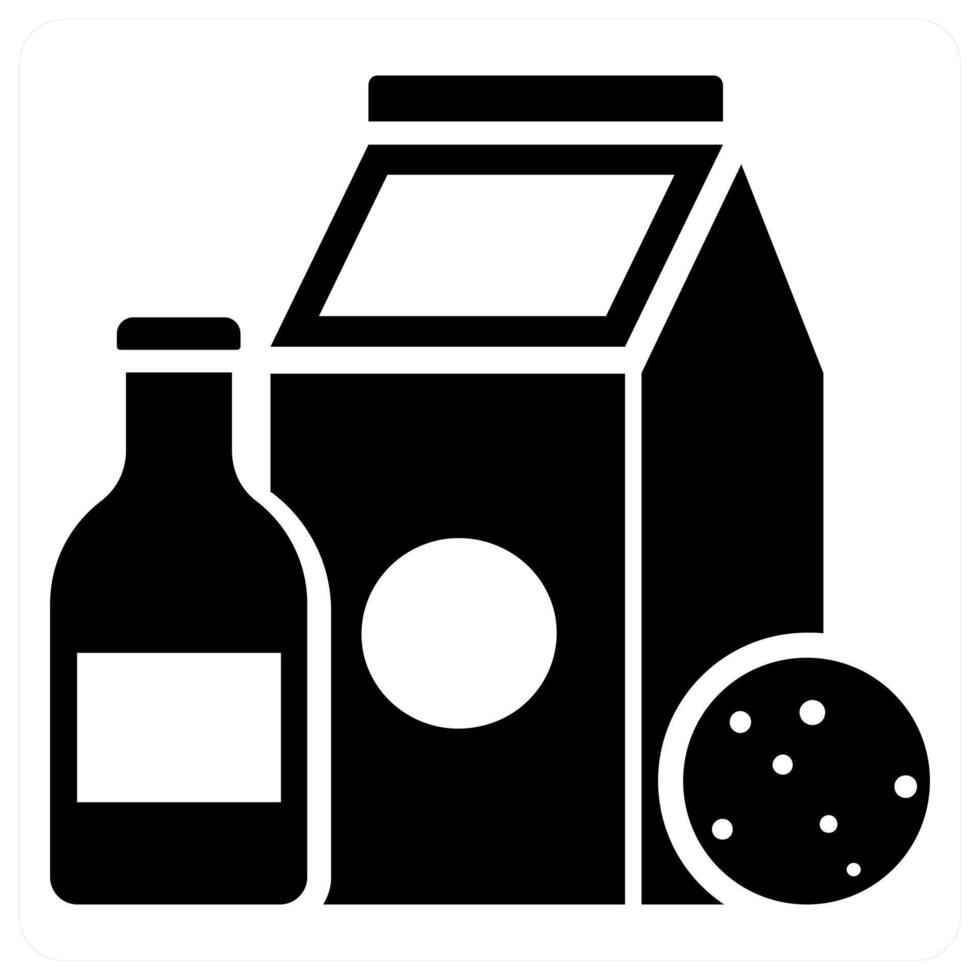 Food Products icon concept in black color vector