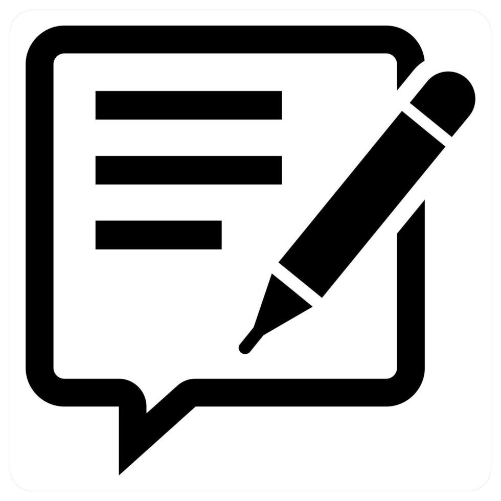 Feedback Writing concept in black color vector