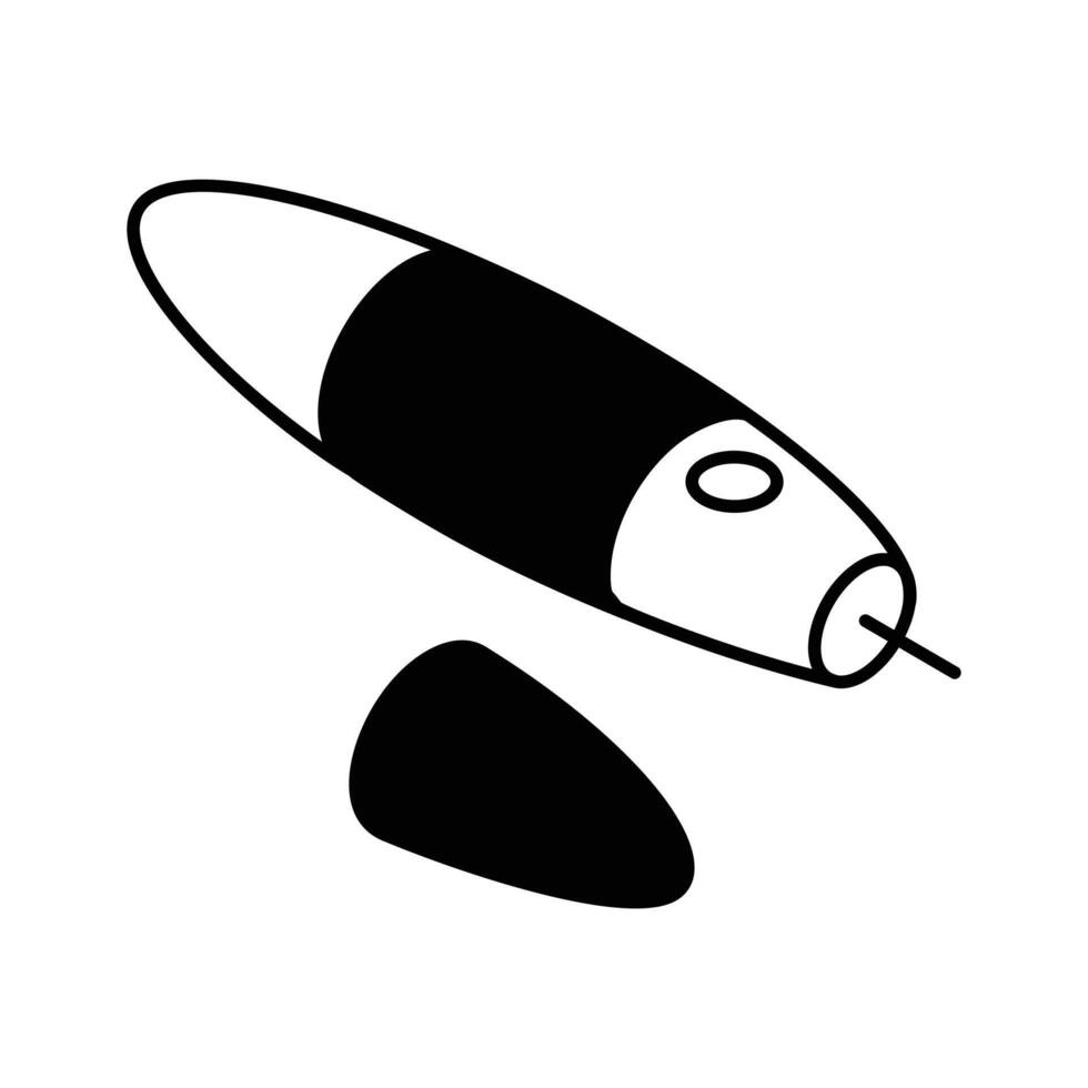 Premium isometric icon showing a digital insulin pen... vector