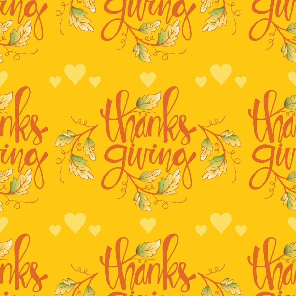 Thanksgiving day. Seamless pattern with thanksgiving floral arrangement vector