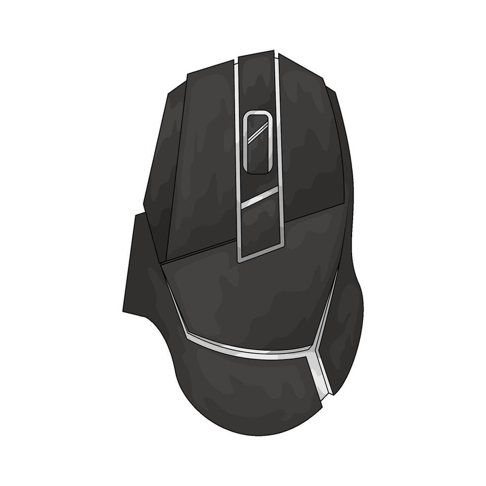 the gaming mouse vector
